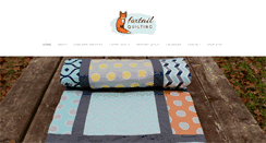 Desktop Screenshot of foxtailquilting.com